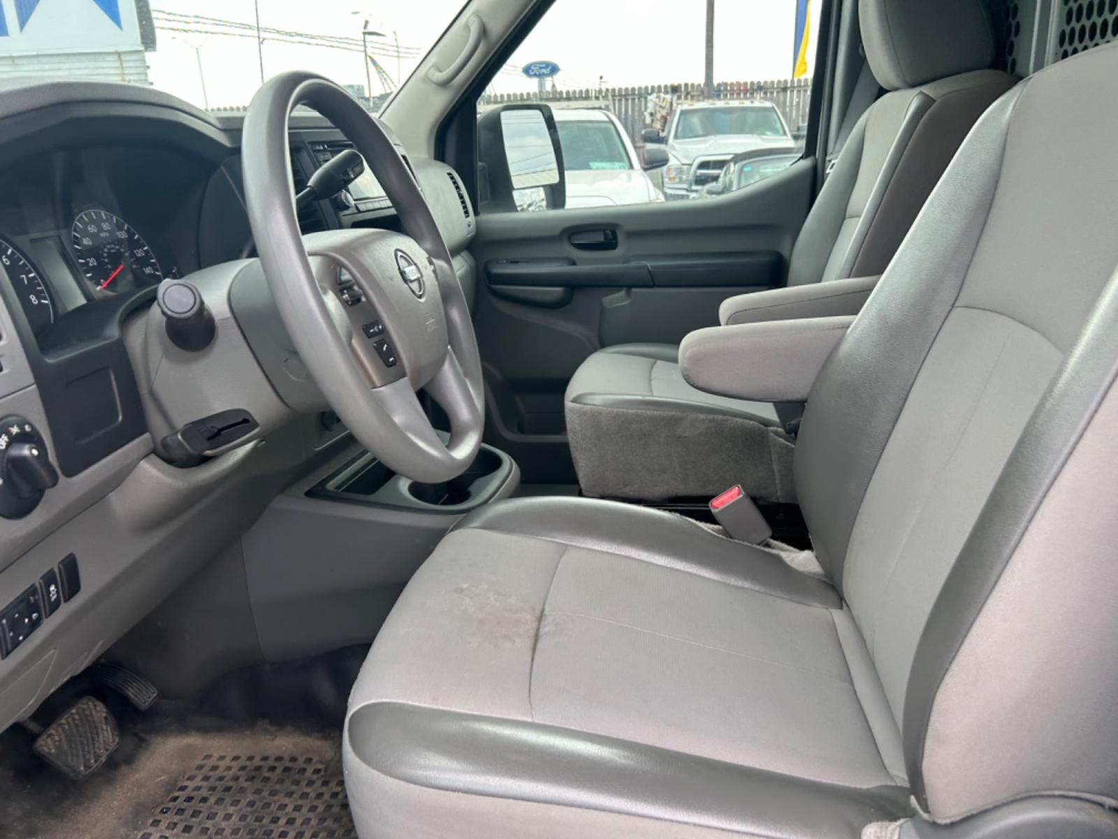 2018 White Nissan NV Cargo (1N6BF0KM6JN) with an 4.0L V6 F DOHC 24V engine, Automatic transmission, located at 1687 Business 35 S, New Braunfels, TX, 78130, (830) 625-7159, 29.655487, -98.051491 - Photo #10